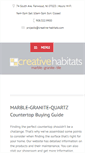 Mobile Screenshot of creative-habitats.com